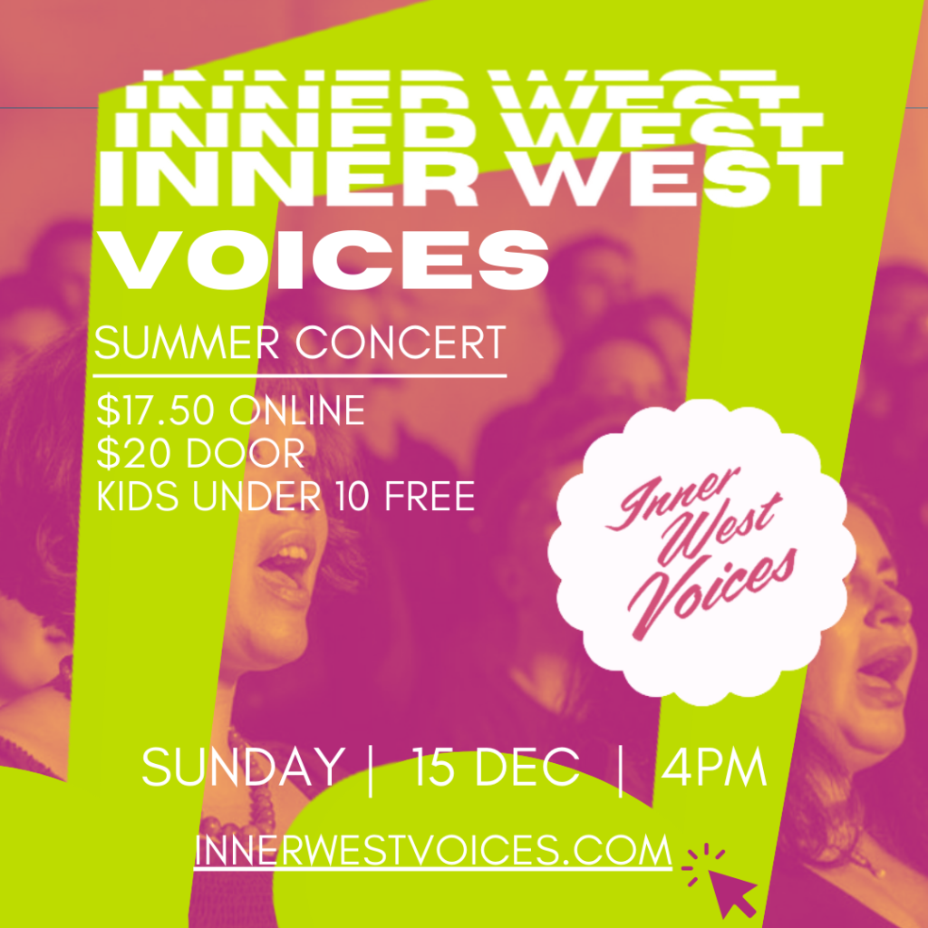 Summer Concert 2024 — Inner West Voices